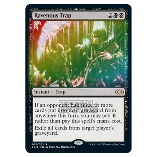 Magic The Gathering - Double Masters - Ravenous Trap - 103/384 (Foil)
