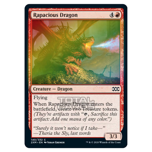 Magic The Gathering - Double Masters - Rapacious Dragon - 140/384 (Foil)