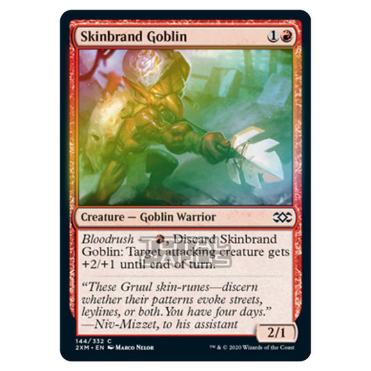 Magic The Gathering - Double Masters - Skinbrand Goblin - 144/384 (Foil)