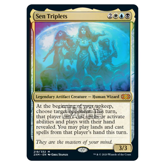 Magic The Gathering - Double Masters - Sen Triplets - 218/384 (Foil)