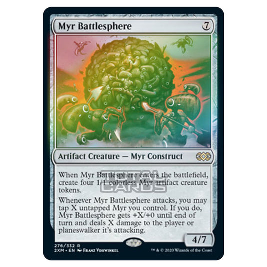 Magic The Gathering - Double Masters - Myr Battlesphere - 276/384 (Foil)