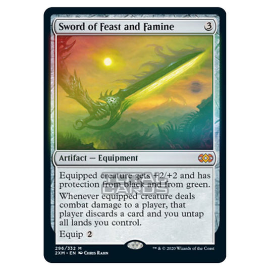 Magic The Gathering - Double Masters - Sword of Feast and Famine - 296/384 (Foil)