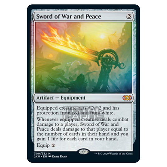 Magic The Gathering - Double Masters - Sword of War and Peace - 300/384 (Foil)