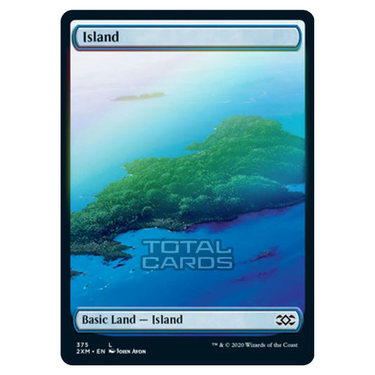 Magic The Gathering - Double Masters - Island - 375/384 (Foil)