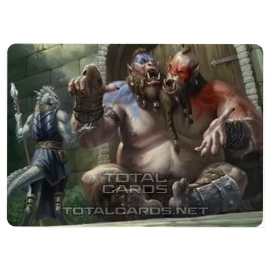 Magic The Gathering - Adventures in the Forgotten Realms - Art Series - Power of Persuasion - 13/81