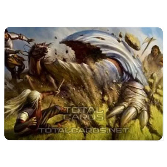 Magic The Gathering - Adventures in the Forgotten Realms - Art Series - Bulette - 16/81