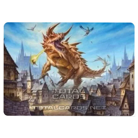 Magic The Gathering - Adventures in the Forgotten Realms - Art Series - The Tarrasque - 19/81