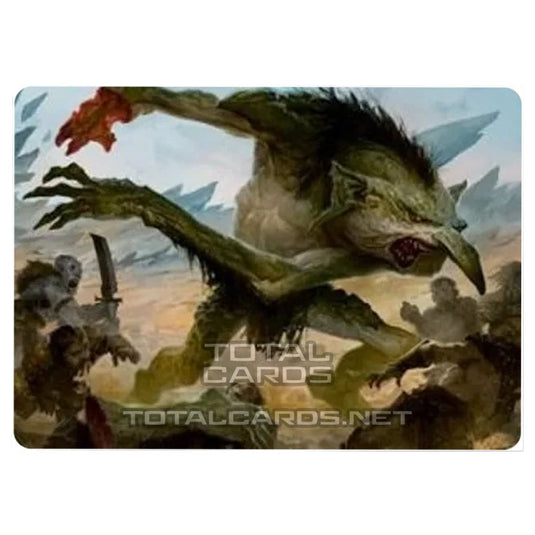 Magic The Gathering - Adventures in the Forgotten Realms - Art Series - Loathsome Troll - 21/81