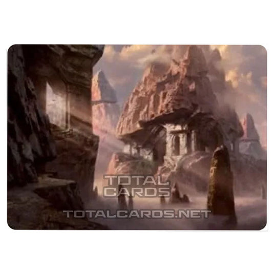 Magic The Gathering - Adventures in the Forgotten Realms - Art Series - Mountain - 62/81
