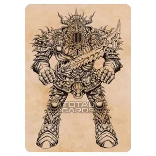 Magic The Gathering - Adventures in the Forgotten Realms - Art Series - Iron Golem - 80/81