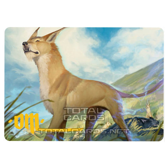 Magic The Gathering - Adventures in the Forgotten Realms - Art Series - Blink Dog - 20/81 (Signed)