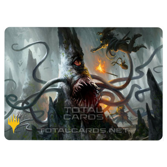 Magic The Gathering - Adventures in the Forgotten Realms - Art Series - Lurking Roper - 25/81 (Signed)