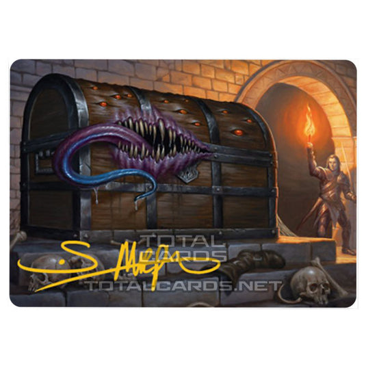 Magic The Gathering - Adventures in the Forgotten Realms - Art Series - Mimic - 27/81 (Signed)