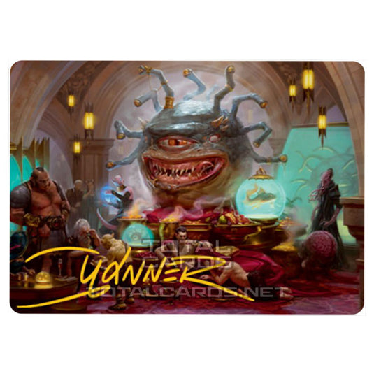 Magic The Gathering - Adventures in the Forgotten Realms - Art Series - Xanathar, Guild Kingpin - 29/81 (Signed)