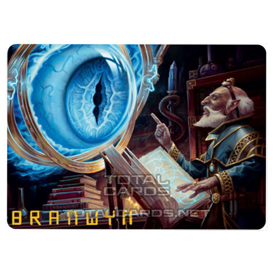 Magic The Gathering - Adventures in the Forgotten Realms - Art Series - Contact Other Plane - 37/81 (Signed)