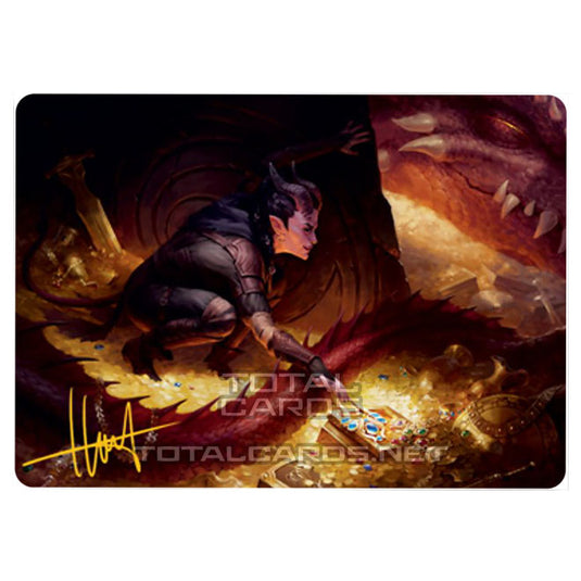 Magic The Gathering - Adventures in the Forgotten Realms - Art Series - Hoard Robber - 41/81 (Signed)