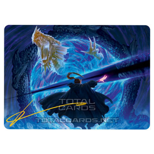 Magic The Gathering - Adventures in the Forgotten Realms - Art Series - Bar the Gate - 45/81 (Signed)