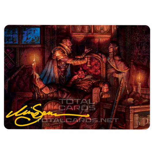 Magic The Gathering - Adventures in the Forgotten Realms - Art Series - Long Rest - 51/81 (Signed)