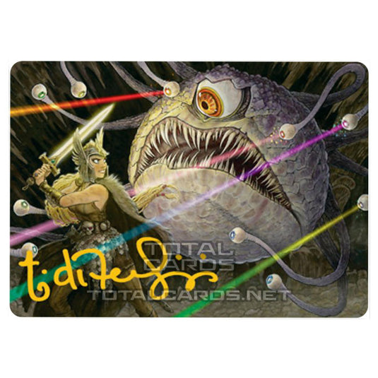 Magic The Gathering - Adventures in the Forgotten Realms - Art Series - Hive of the Eye Tyrant - 53/81 (Signed)