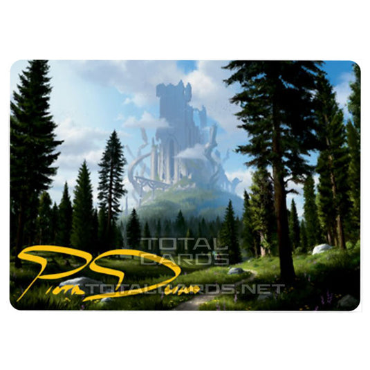 Magic The Gathering - Adventures in the Forgotten Realms - Art Series - Forest - 61/81 (Signed)