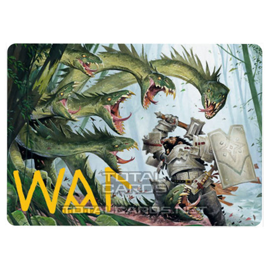 Magic The Gathering - Adventures in the Forgotten Realms - Art Series - Lair of the Hydra - 67/81 (Signed)