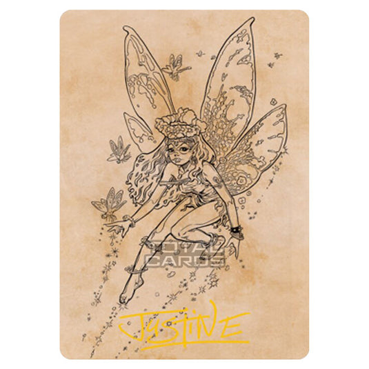 Magic The Gathering - Adventures in the Forgotten Realms - Art Series - Pixie Guide - 78/81 (Signed)