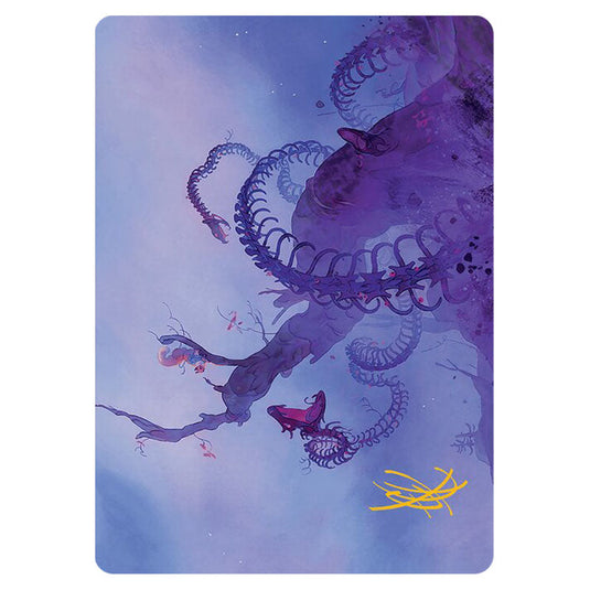 Magic The Gathering - Bloomburrow Art Series - Coiling Rebirth // Coiling Rebirth - 0044