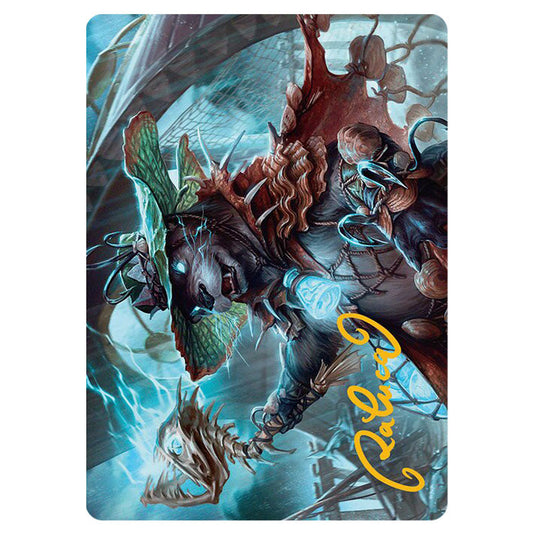 Magic The Gathering - Bloomburrow Art Series - Tempest Angler // Tempest Angler - 0030 (Foil)