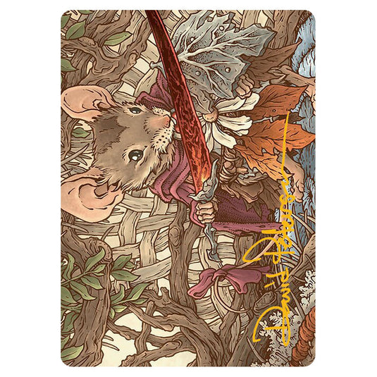 Magic The Gathering - Bloomburrow Art Series - Mabel, Heir to Cragflame // Mabel, Heir to Cragflame - 0045 (Foil)