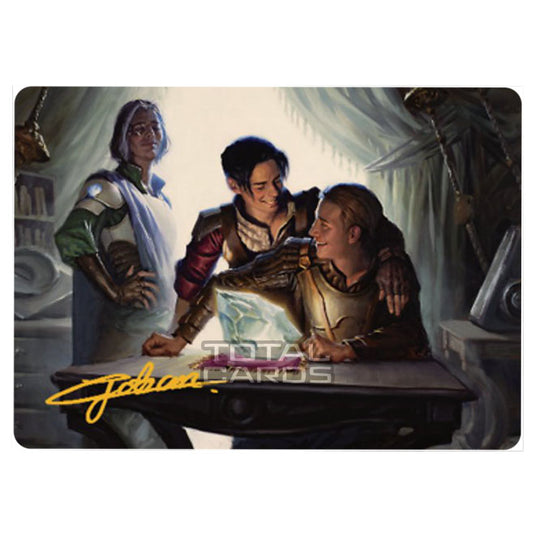 Magic The Gathering - The Brothers War - Art Series - Tocasia's Welcome - 004/81 (Signed)