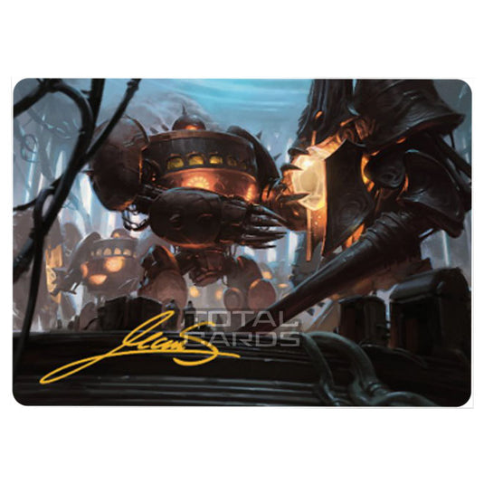 Magic The Gathering - The Brothers War - Art Series - Autonomous Assembler - 005/81 (Signed)