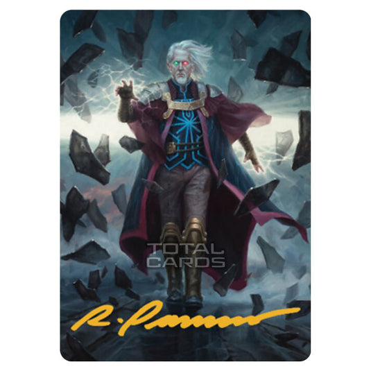Magic The Gathering - The Brothers War - Art Series - Urza, Planeswalker - 042/81 (Signed)