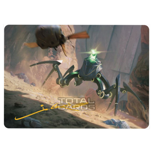 Magic The Gathering - The Brothers War - Art Series - Thran Spider - 045/81 (Signed)