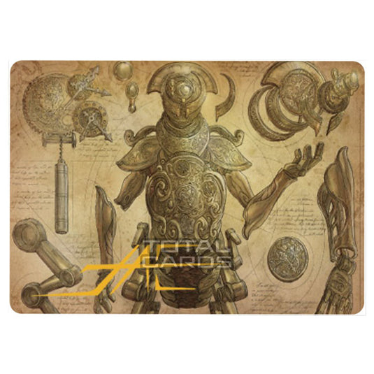 Magic The Gathering - The Brothers War - Art Series - Foundry Inspector - 059/81 (Signed)