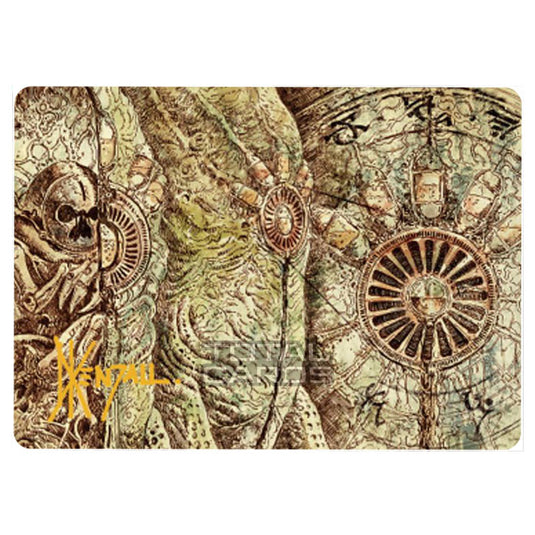 Magic The Gathering - The Brothers War - Art Series - Phyrexian Processor - 070/81 (Signed)