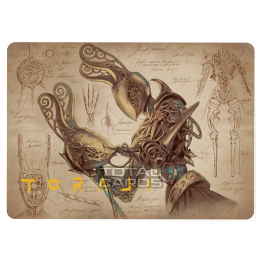 Magic The Gathering - The Brothers War - Art Series - Self-Assembler - 077/81 (Signed)