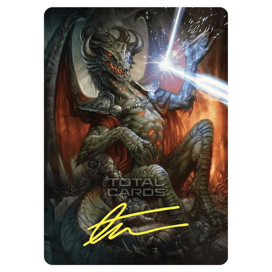 Magic The Gathering - Commander Masters - Art Series - Deflecting Swat - 66/81 (Signed)