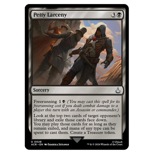 Magic The Gathering - Universes Beyond - Assassin's Creed - Petty Larceny - 0028