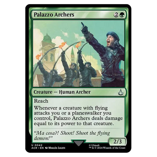 Magic The Gathering - Universes Beyond - Assassin's Creed - Palazzo Archers - 0042
