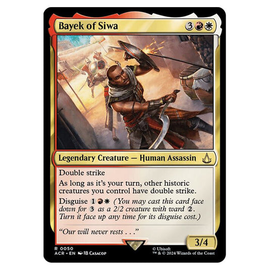 Magic The Gathering - Universes Beyond - Assassin's Creed - Bayek of Siwa - 0050