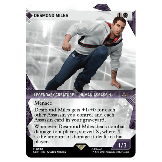 Magic The Gathering - Universes Beyond - Assassin's Creed - Desmond Miles (Showcase) - 0130
