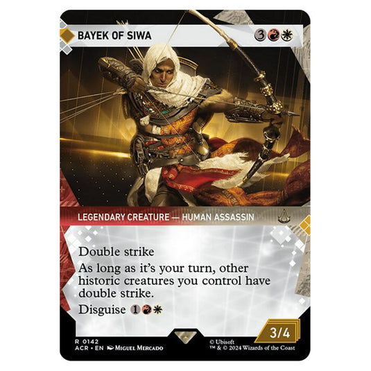 Magic The Gathering - Universes Beyond - Assassin's Creed - Bayek of Siwa (Showcase) - 0142