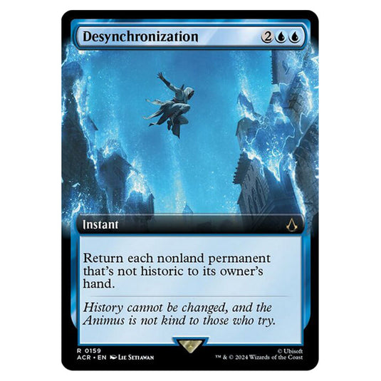 Magic The Gathering - Universes Beyond - Assassin's Creed - Desynchronization (Extended Art) - 0159