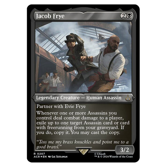 Magic The Gathering - Universes Beyond - Assassin's Creed - Jacob Frye (Etched Foil) - 0207