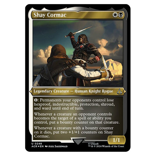 Magic The Gathering - Universes Beyond - Assassin's Creed - Shay Cormac (Etched Foil) - 0248