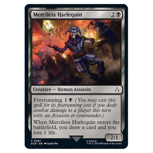 Magic The Gathering - Universes Beyond - Assassin's Creed - Merciless Harlequin - 0287