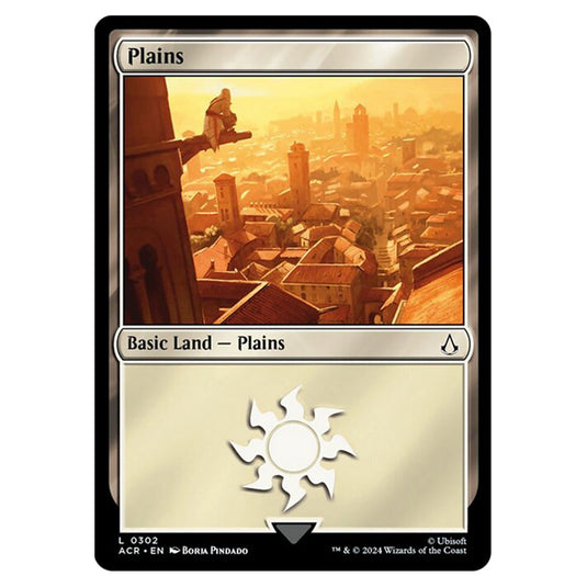 Magic The Gathering - Universes Beyond - Assassin's Creed - Plains - 0302