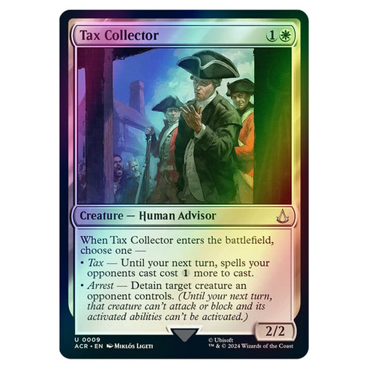 Tax Collector 0009 card from the Magic The Gathering set Universes Beyond - Assassin's Creed