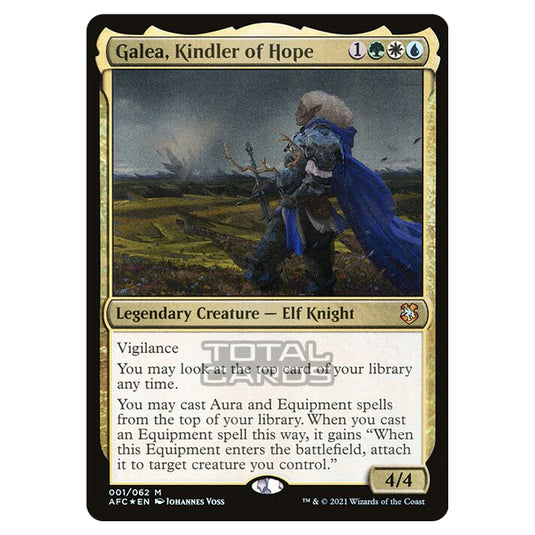 Magic The Gathering - Adventures in the Forgotten Realms - Commander - Galea, Kindler of Hope - 1/331
