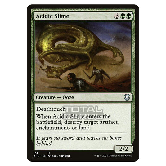Magic The Gathering - Adventures in the Forgotten Realms - Commander - Acidic Slime - 151/331